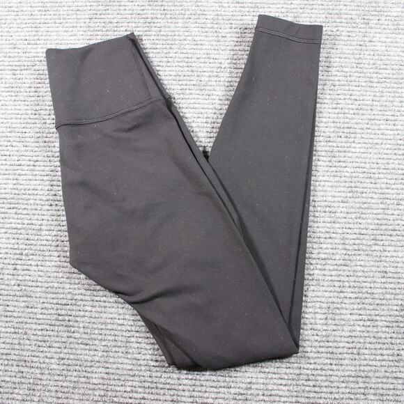 Lululemon Leggings Womens 4 Black High Rise 7/8 Ankle - Picture 1 of 8
